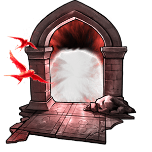 Red Portal Animated Border