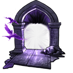 Purple Portal Animated Border